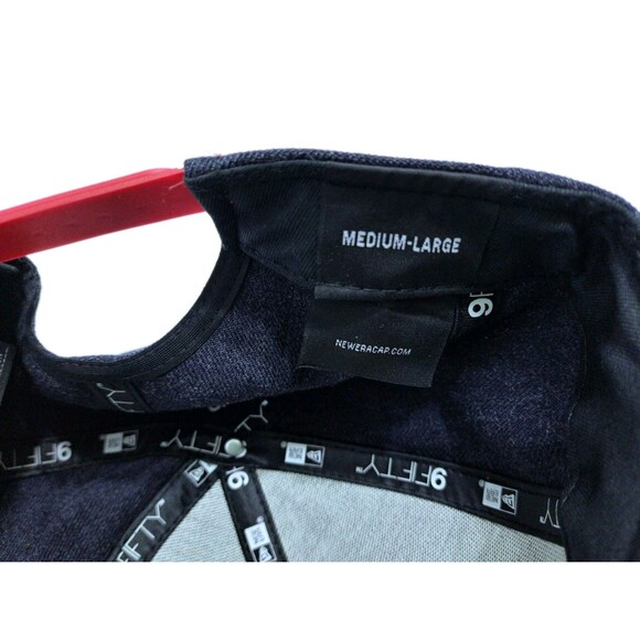 USA New Era 9Fifty Hat Snapback Soccer Team Patch Cap Adjustable Red Blue Wool - Picture 7 of 7